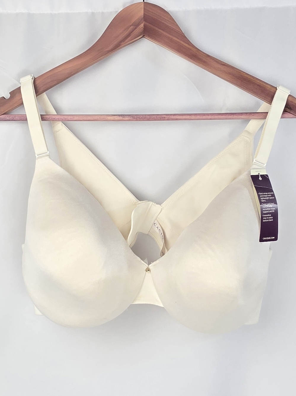 Cacique Cream Bidy Smoothinh Collectiom Bra 40D